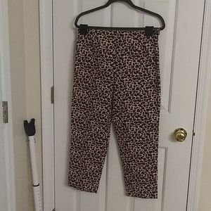Dana Buchman Leopard Pants Size (12)